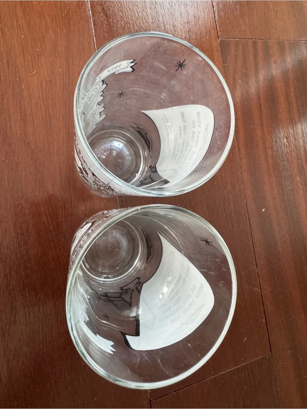 Vintage John F. Kennedy Inauguration Drinking Glasses set of 2
